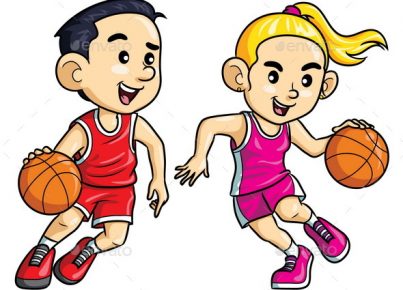 Basketball Player Kids Cartoon_PREVIEW