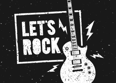 lets-rock-music-print-graphic-design-with-guitar-vector-23381723